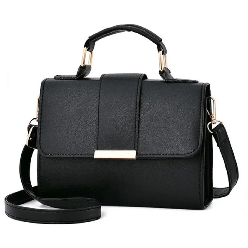 Elegant Style Sleek Minimalist Flap Crossbody/Shoulder Bag