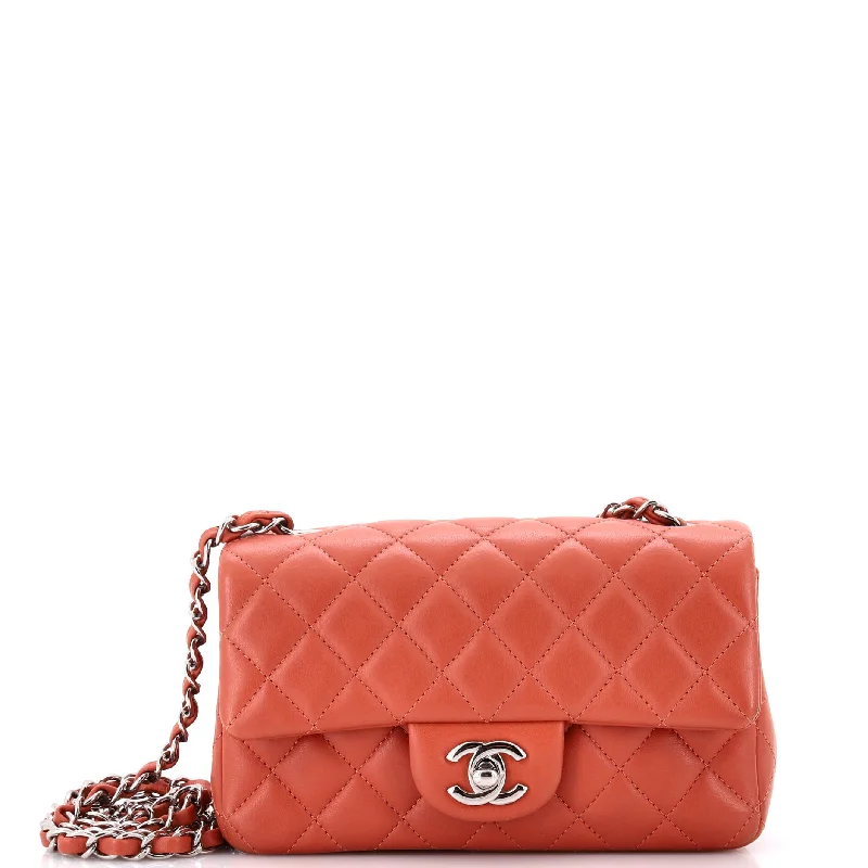 Flash Sales Classic Single Flap Bag Quilted Lambskin Mini