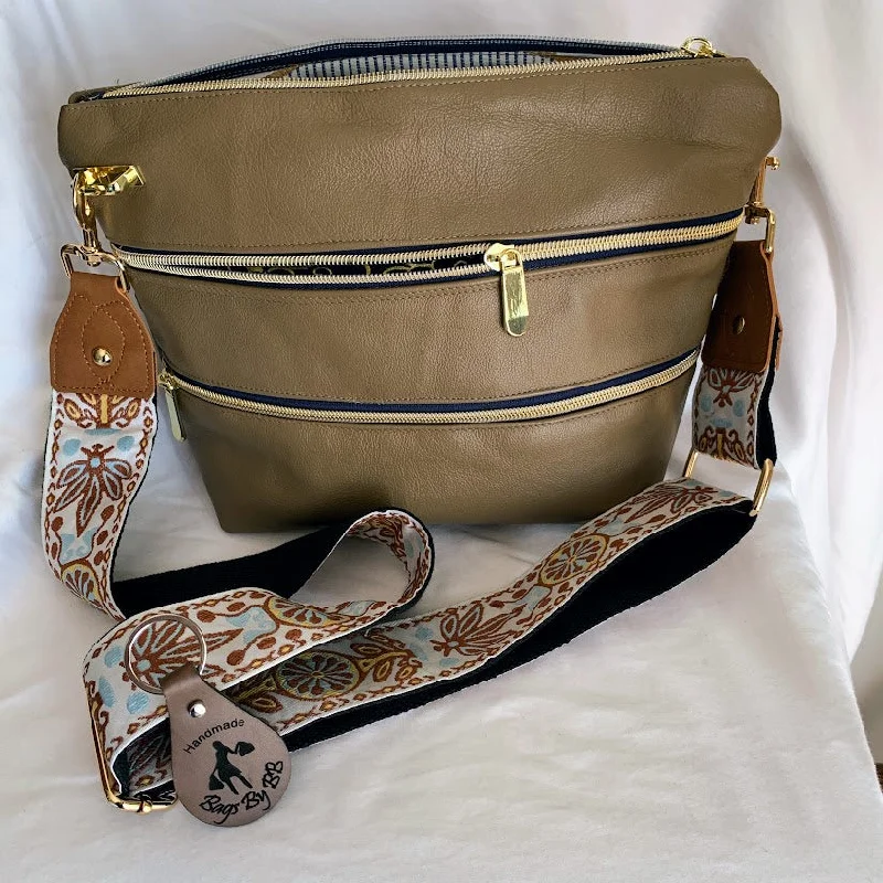 Luxurious Bags With Limited-Time Offers all leather crossbody with multiple pockets