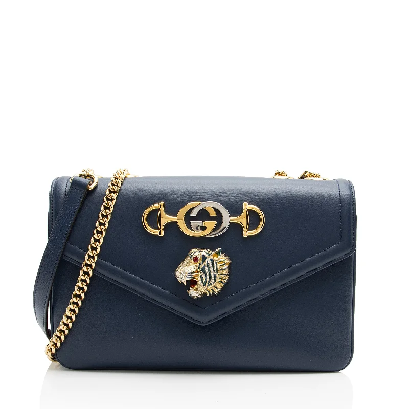 Trendy Festival Bags With Limited-Time Offers Gucci Calfskin Rajah Zumi Medium Shoulder Bag