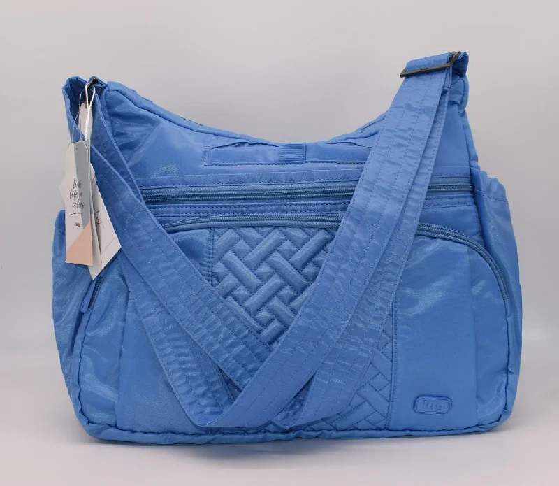 Luxurious But Budget-Friendly Bags Lug Gallop Crossbody Bag in Blue