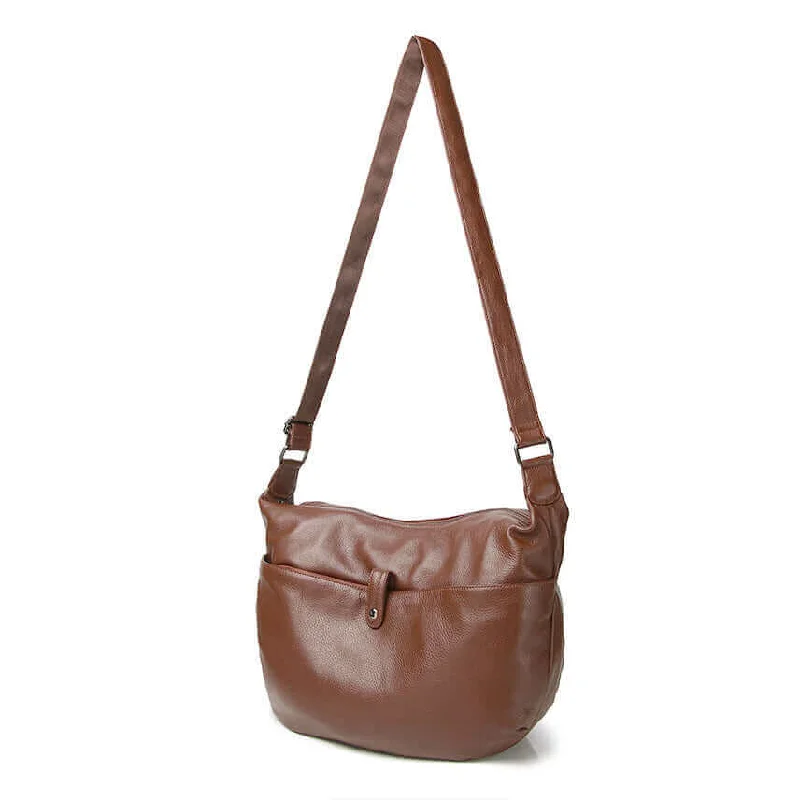 Everyday Elegance Sale Premium Large Soft Leather Shoulder Crossbody Bag