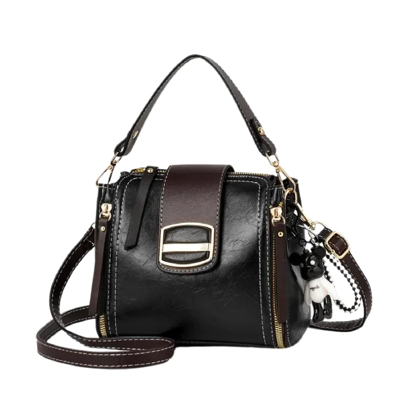 Urban Style Chic Designer-Inspired Handbag with Charms