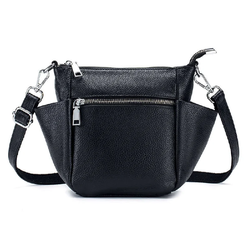 Romantic Fashion Discounts Soft Leather Minimalist Shoulder Crossbody Bag