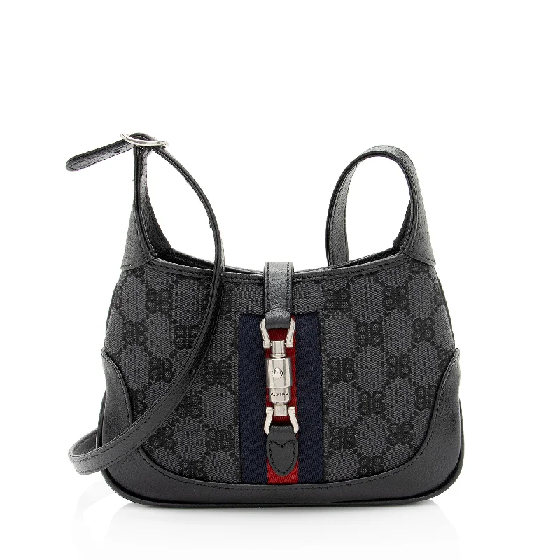 Bold And Flash-Sale Bags Gucci x Balenciaga BB Supreme The Hacker Project Jackie Mini Shoulder Bag