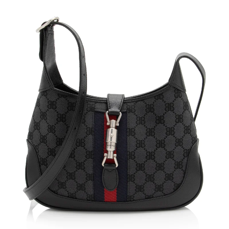 Luxury Bags For Professionals With Discounts Gucci x Balenciaga BB Supreme The Hacker Project Jackie 1961 Small Shoulder Bag