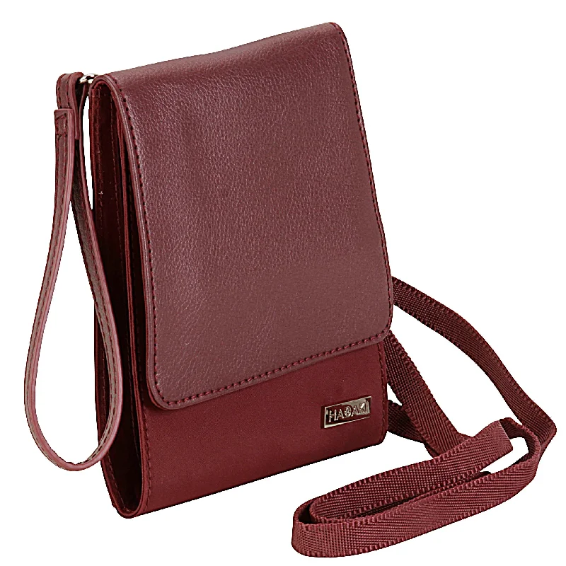 Style Breakthroughs Hadaki Eco-Friendly Vegan Travel All Purpose Crossbody Wallet