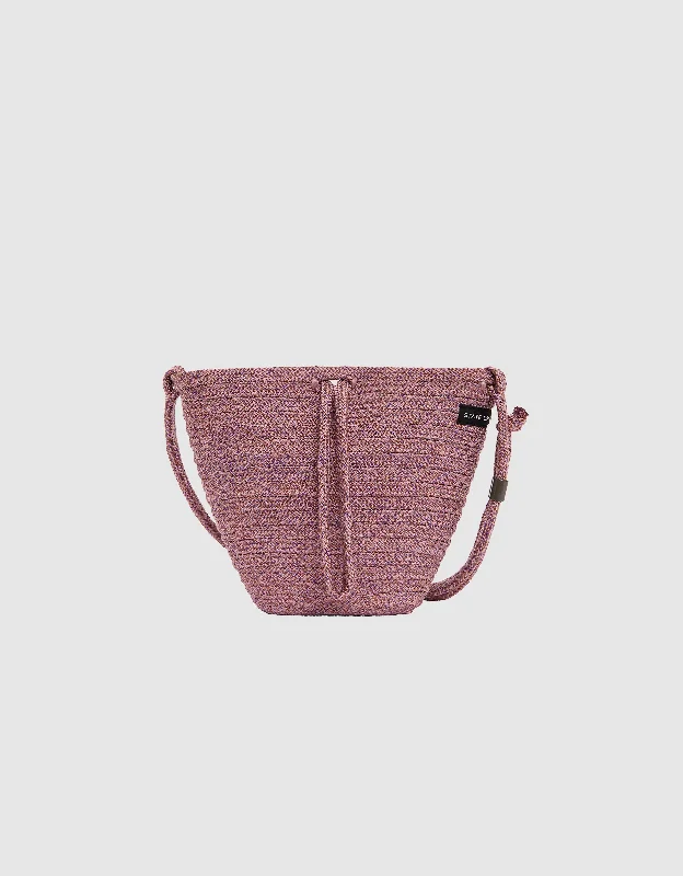 Valentine's Day Adrift Crossbody in elderberry