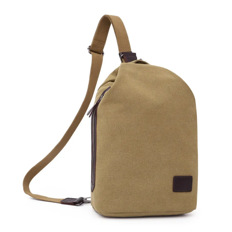 Classic Modern Offers Canvas Crossbody Backpack for Men