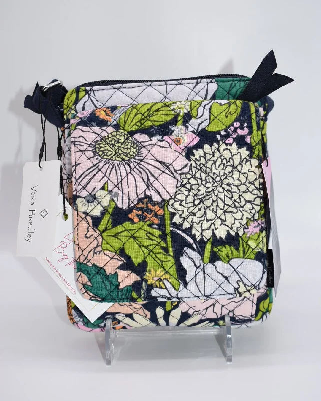 Boutique Styles Vera Bradley RFID Mini Hister Crossbody Bag in "Bloom Bloom" Pattern