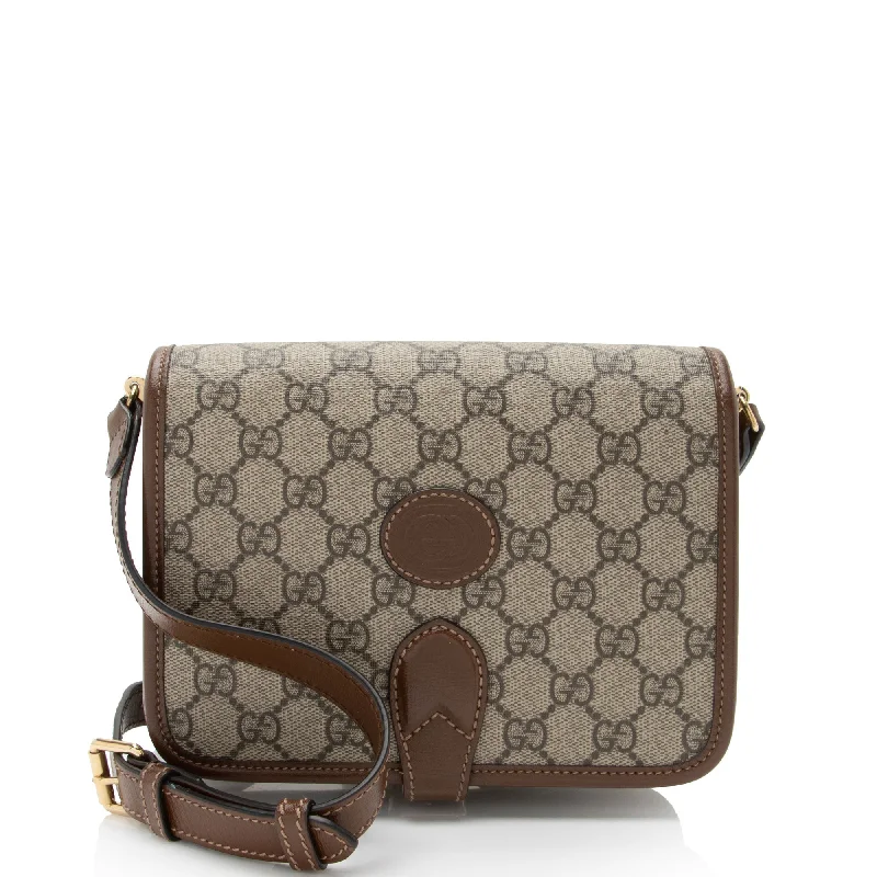 Cozy Handbags With Clearance Prices Gucci GG Supreme Interlocking G Mini Crossbody