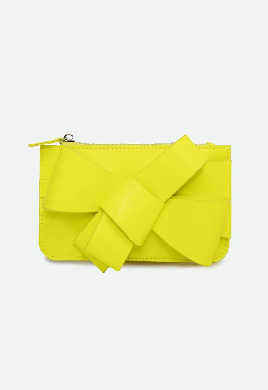 Day-To-Night Styles Bow Accent Pouch