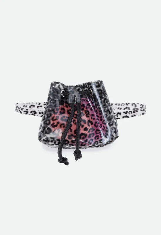 Unleash Your Trendy Side Transparent Animal Print Bag