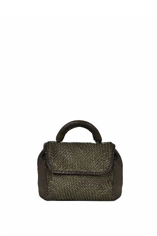 Sophisticated Fashion Husk Viola Bag - Khaki