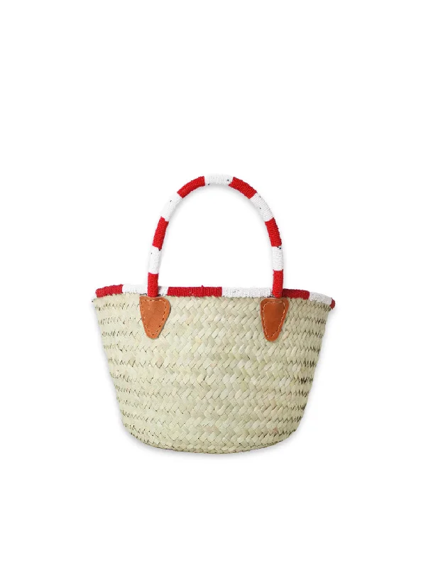 Stylish Bags For Fashion Influencers And Bloggers Kenyan beaded straw basket