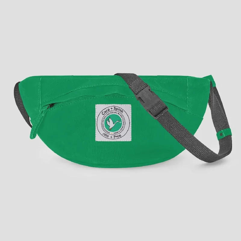 Top Brand Discounts Cora + Spink Green Tiger Bum Bag