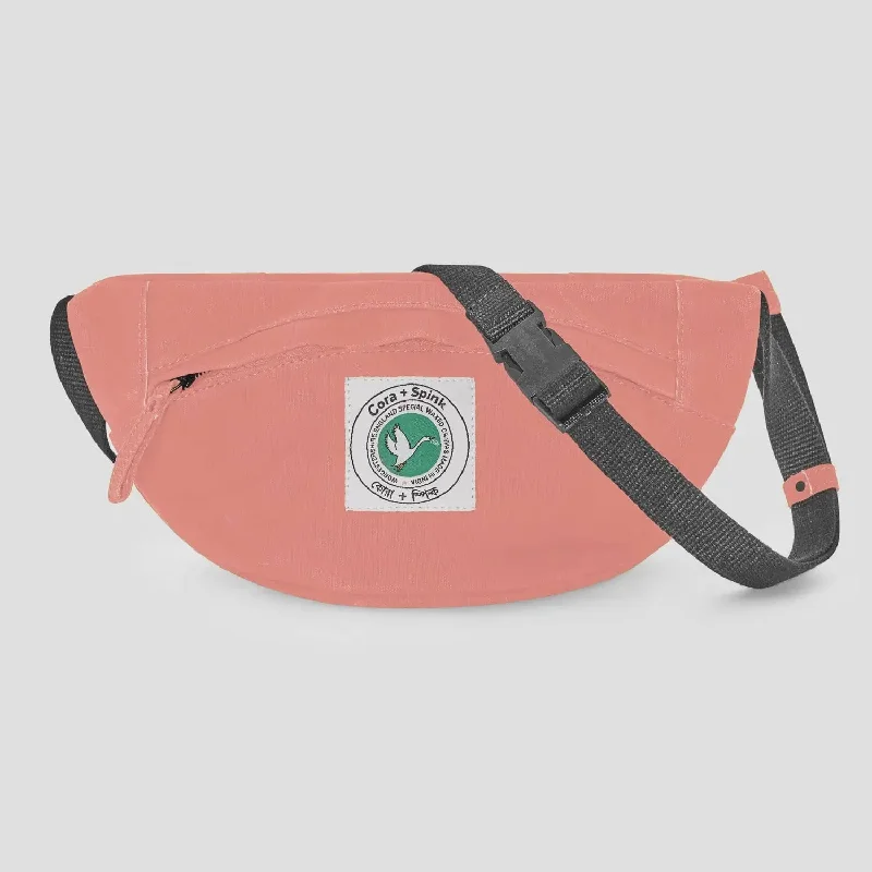 Seize Bargains Cora + Spink Pink Tiger Bum Bag