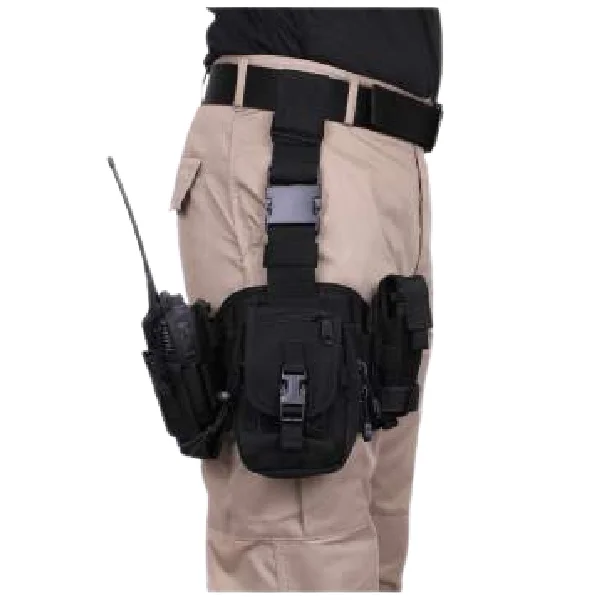 Bags For Minimalist And Functional Design Modular Drop Leg Utility Rig in Black or Coyote