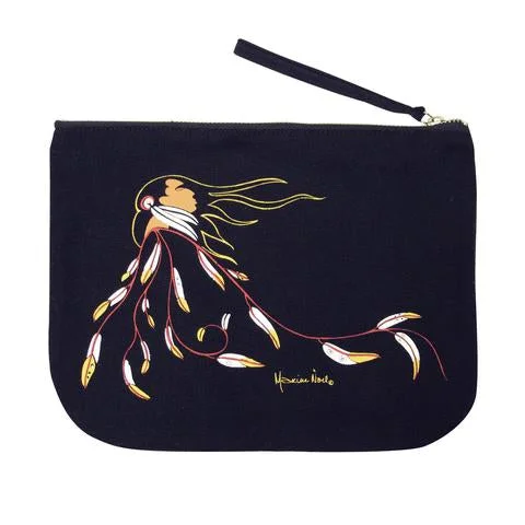 Inspired Bags For Modern Sophistication Eco Zip Pouch - Eagle’s Gift (6058)