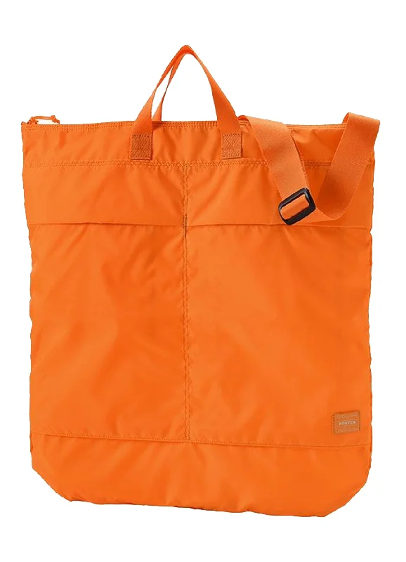 Scratch-Resistant And Luxury Sale Bags FLEX 2WAY | Helmet Bag | Orange