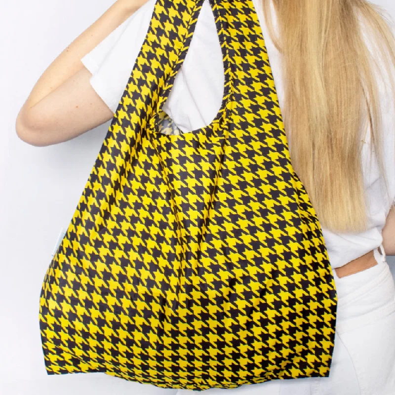 Bag For Modern Fashion Kind Bag- Medium Dogtooth Reusable Bag