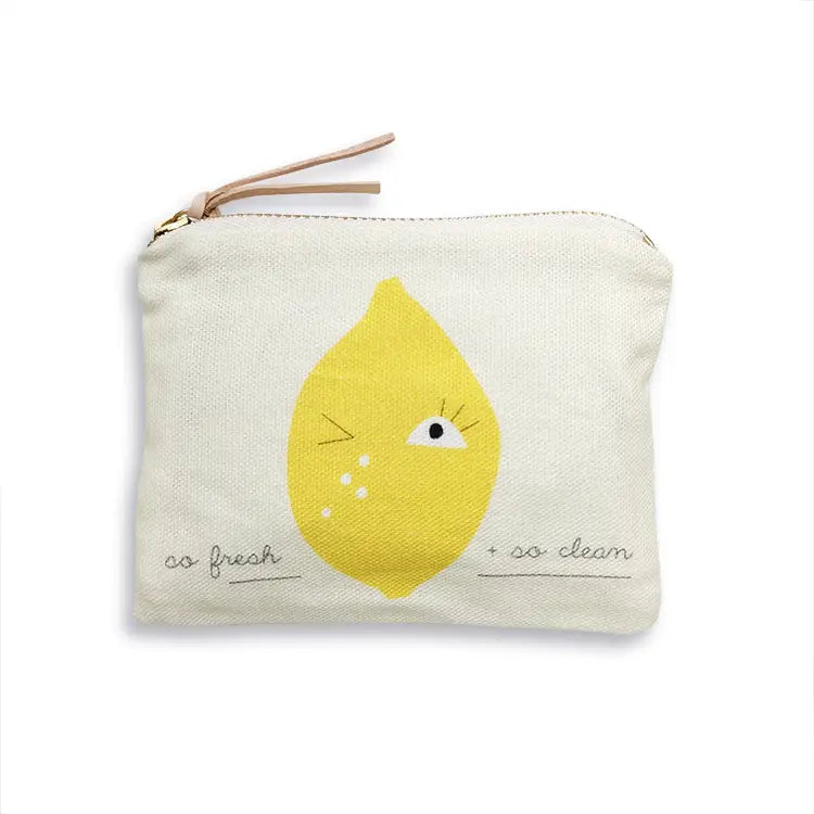 Trendy Threads Lemon Pouch