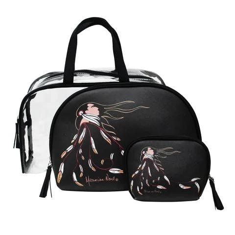 Limited Time Offers Native Fashion 3pc Cosmetic Bag Set - Eagle’s Gift (6150)