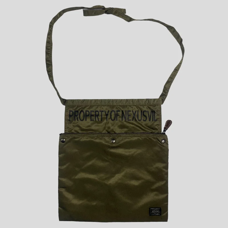 Fashion Deal Porter x Nexus VII Packable Nylon Bag - Khaki