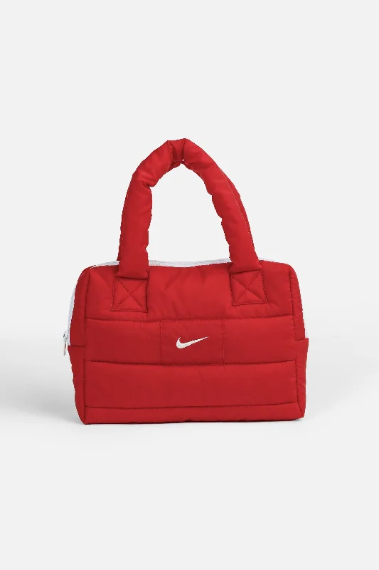 Festive Holiday Gift Bags Rework Nike Mini Puffer Bag