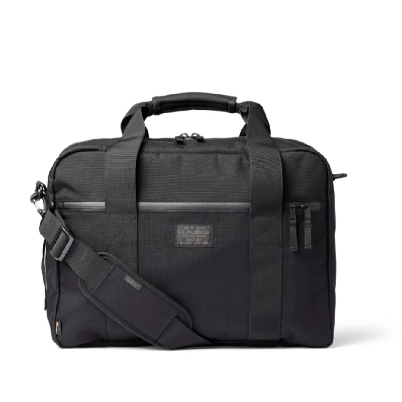 Luxury Bags For Working Professionals Ripstop Nylon Pullman (Black)