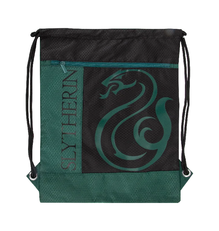 Vintage-Inspired Slytherin Mascot Athletic Bag