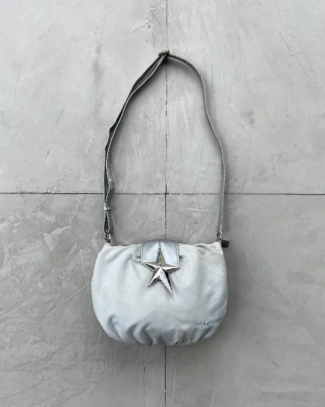 Unleash Your Fashion THIERRY MUGLER NYLON & CHROME STAR SIDE BAG