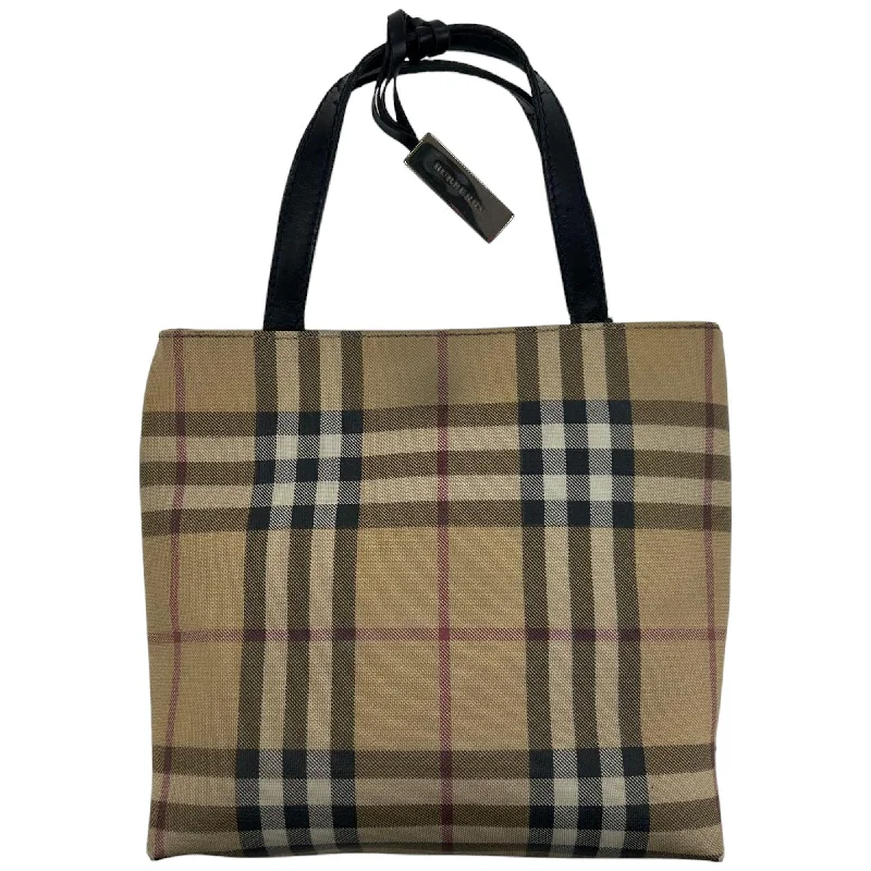 Limited Time Deal Vintage Burberry Nova Check Hand Bag