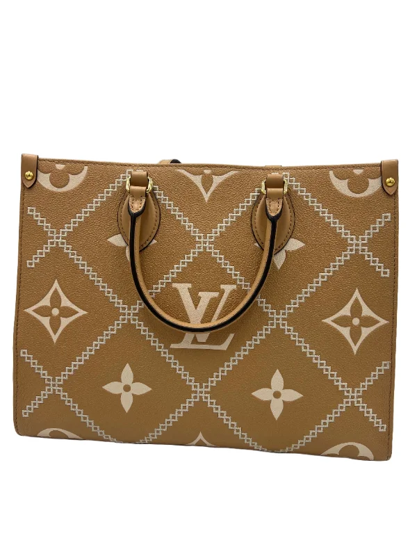 Flash Sale On Premium Bags Louis Vuitton On The Go MM Empreinte Designer Tote