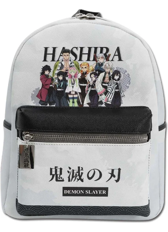 Edgy Bags For Bold And Daring Fashionistas Demon Slayer - Hashira Group B Mini Backpack (#E)