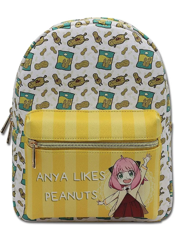 Luxury Bags For Working Professionals Spy X Family - Anya Likes Peanuts Icon Mini Backpack