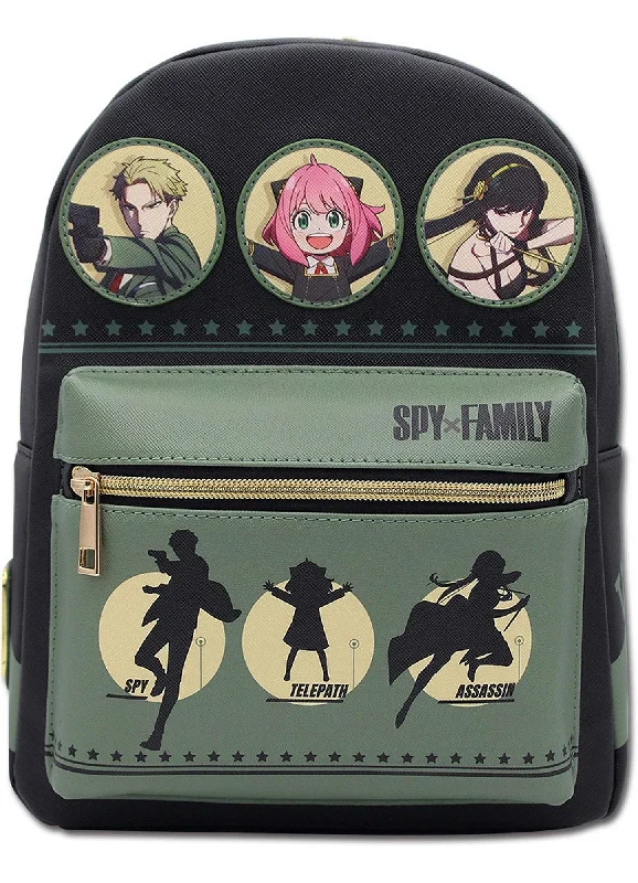 Bags For Free-Spirited And Artistic Styles Spy X Family - Forger Family #1 Mini Backpack