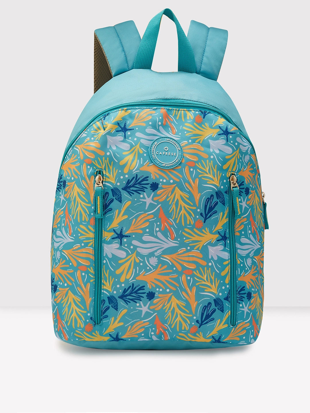 Affordable Bags For Budget Shoppers Caprese Xenia Backpack Medium Turquoise Printed