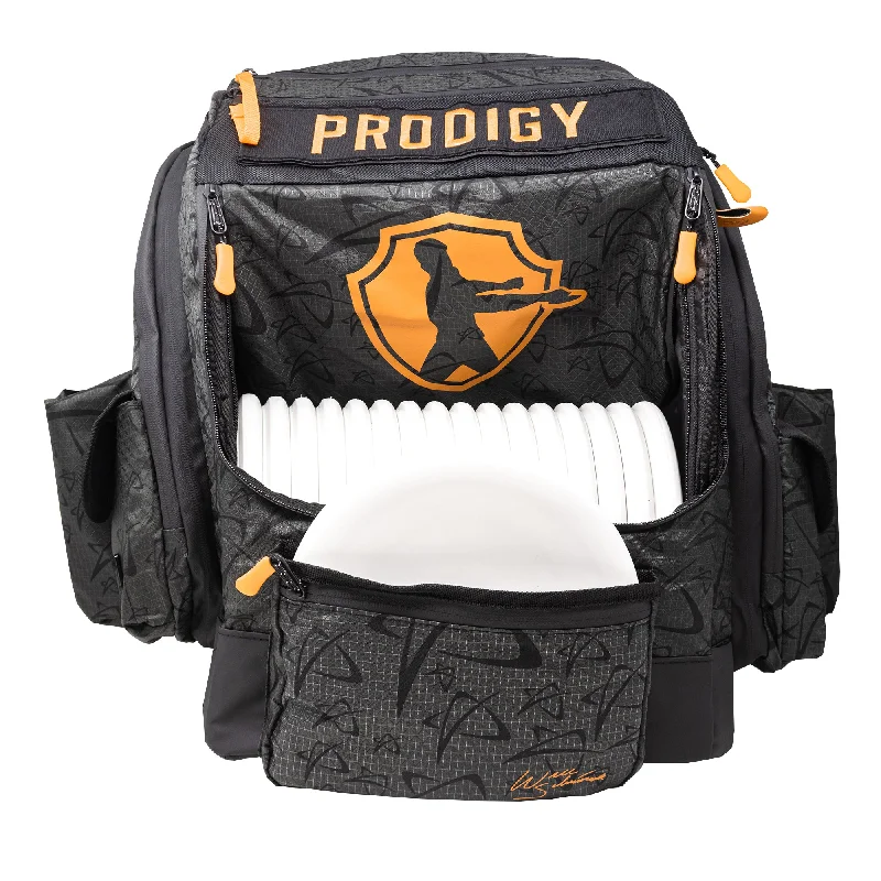 Minimalist Leather Bag For Modern Aesthetics Prodigy BP-1 V3 Backpack - Will Schusterick Logo