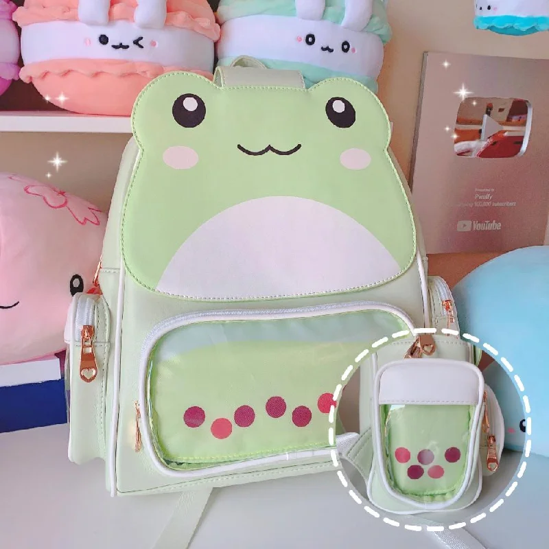 Inspired Bags For Modern Sophistication Froggy Boba Ita Backpack