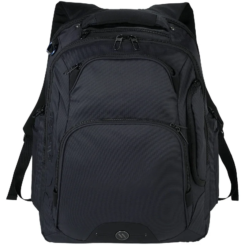 Functional Bags For Busy Moms And Dads Elleven Black Rutter TSA 17" Computer Backpack