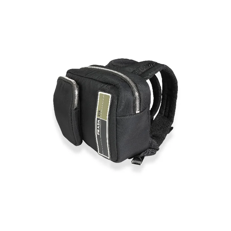 Modern And Limited-Time Offer Bags Black Tessuto Pocket Nylon Technical Backpack