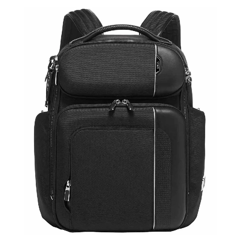 Discounted Designer Bags For Clearance Events TUMI Black Arrive Barker Backpack