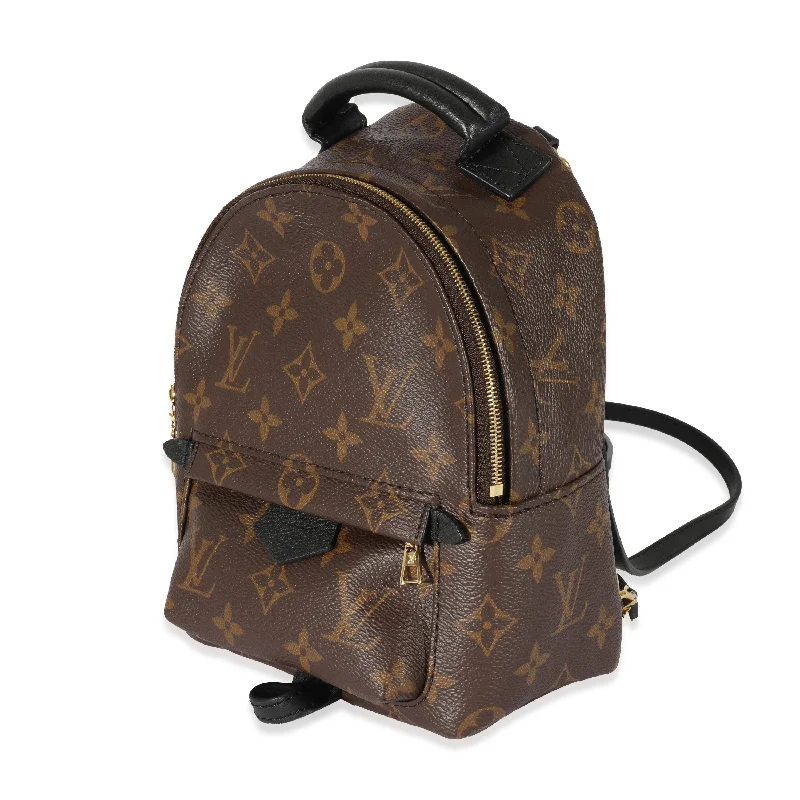 Rustic Bags For Outdoor And Nature-Inspired Looks Louis Vuitton Monogram Canvas Palm Springs Mini Backpack