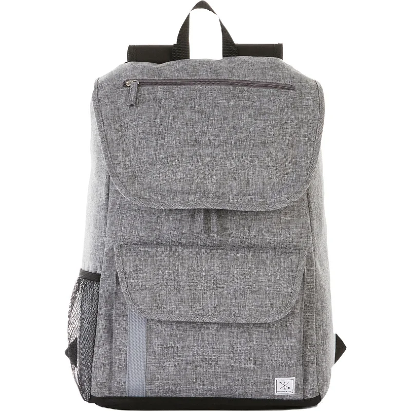 Glamorous Bags For Evening Events And Parties Merchant & Craft Graphite Ashton 15" Computer Backpack