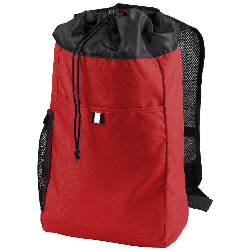 Luxury Bags On Sale Port Authority Chili Red/Black Hybrid Backpack