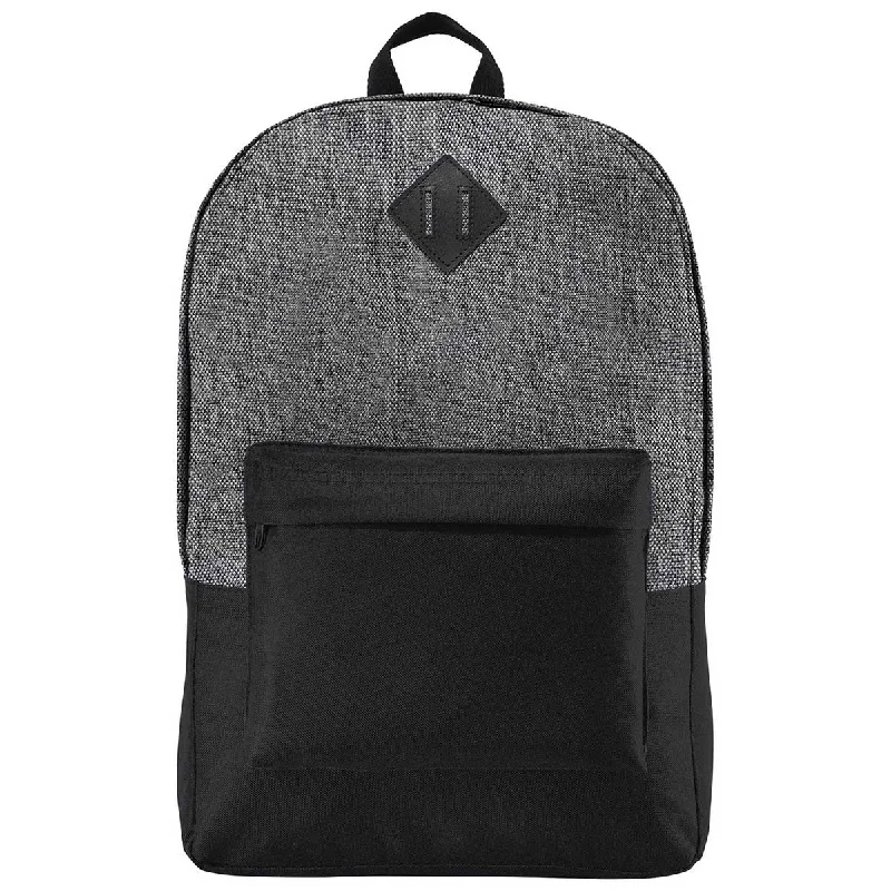 Eco-Friendly And Discounted Bags Port Authority Heather Grey/Black Retro Backpack