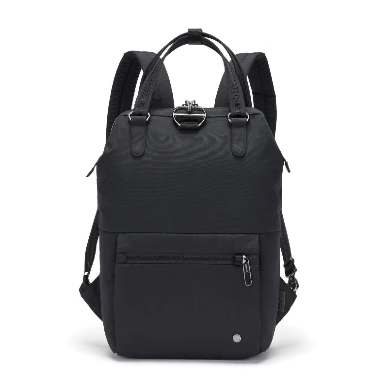 Stylish Bags For Fashion Influencers And Bloggers Pacsafe CX Anti-Theft Mini Backpack