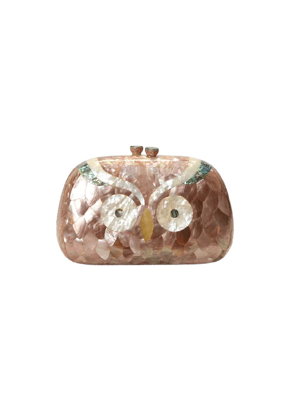 Professional Bags With Office Discounts CLUTCH CORUJA FURTA ROSE