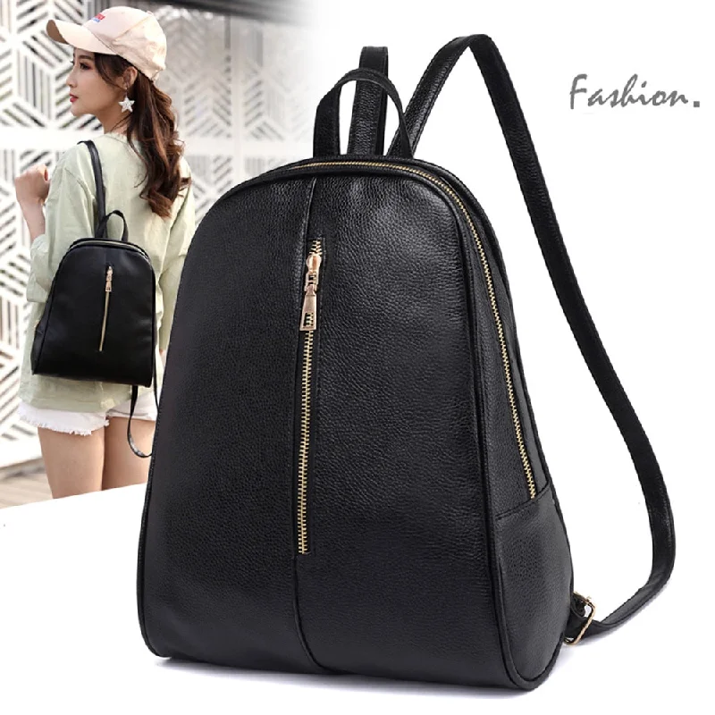 Handbag For Fashion Fashion Women Backpack High Quality Youth Leather Backpacks